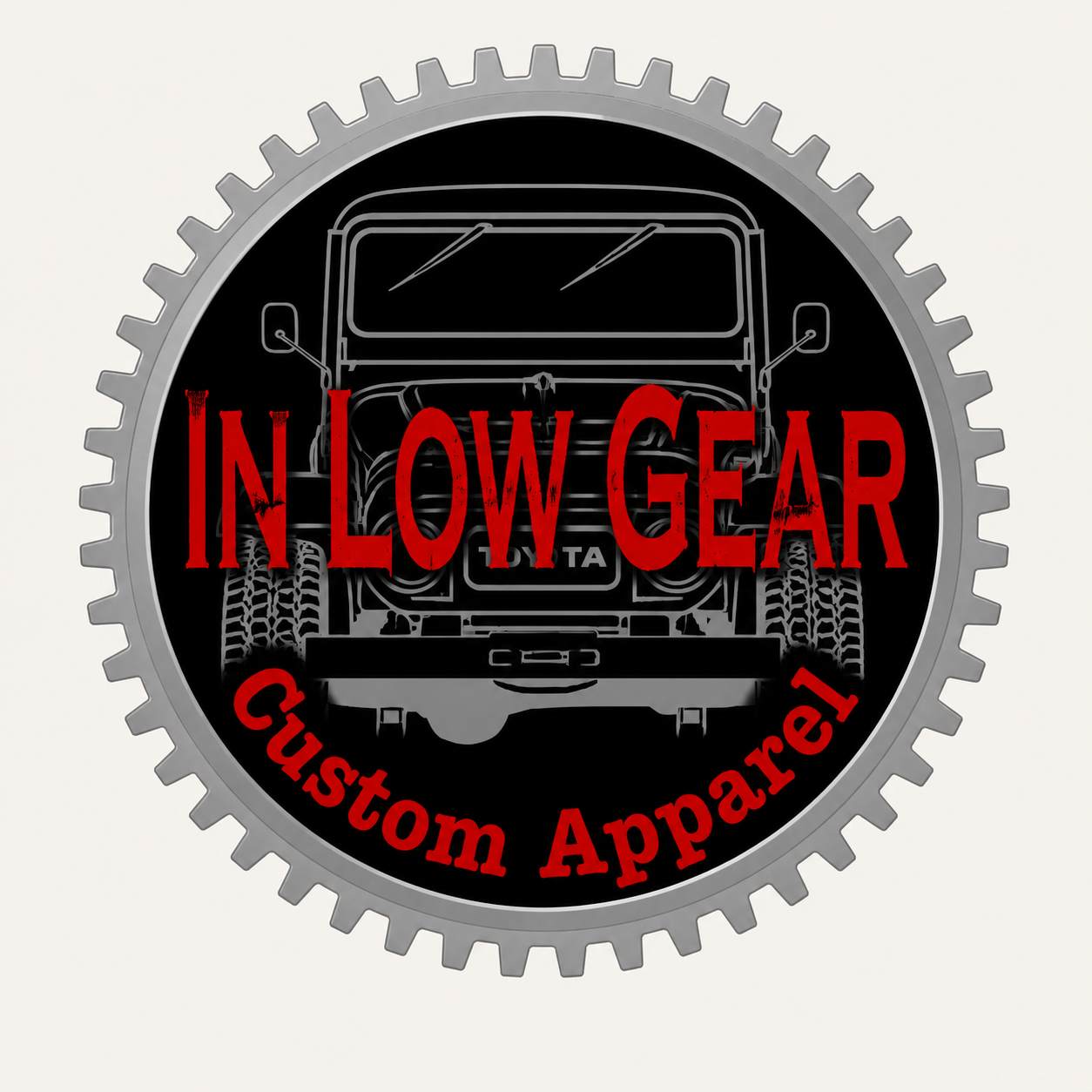 In Low Gear Custom Apparel logo